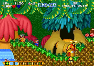 Blue's Journey screenshot 7 for Neo Geo